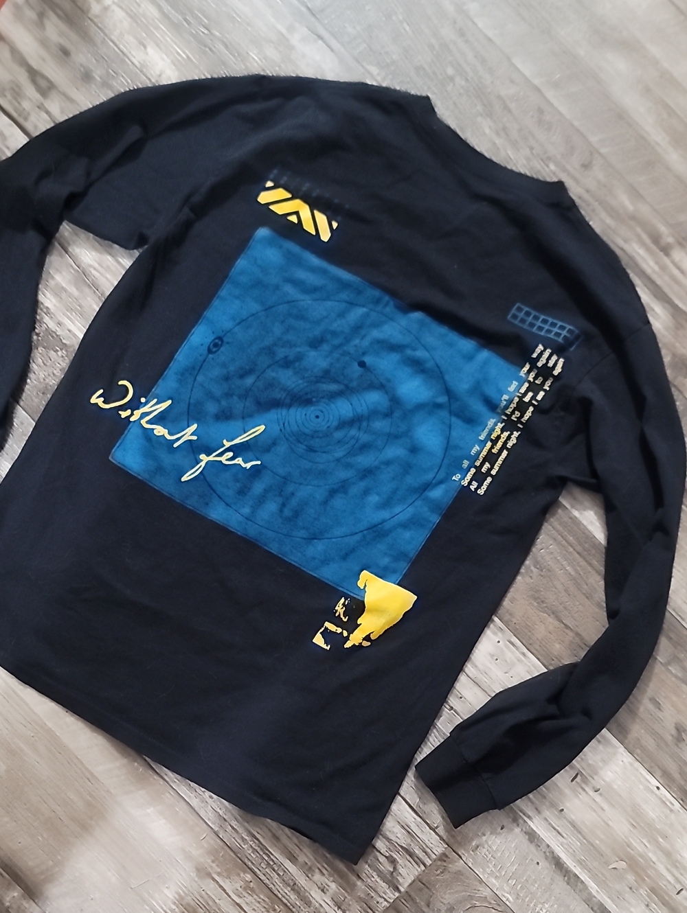 Dermot Kennedy Long Sleeve Tshirt Without Fear Size M